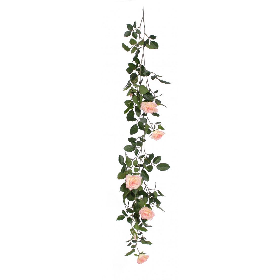 Guirlande fleurie de roses artificielles Guirlande fleurie de roses artificielles