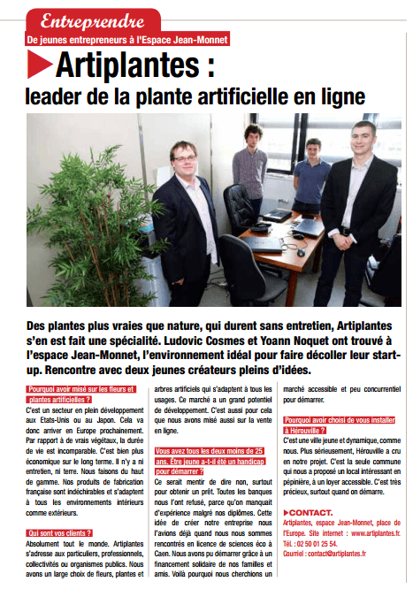 Article journal Hérouville