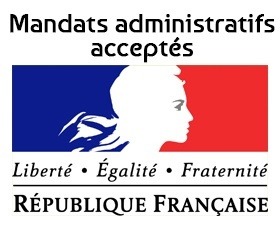 Paiement par mandat administratif accepté