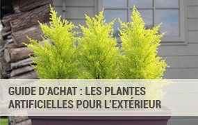 Guide d'achat : les plantes artificielles pour l'ext&eacute;rieur