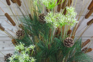 Quelques branches artificielles pour décorer