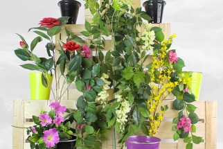 Des idées déco avec du feuillage fleuri